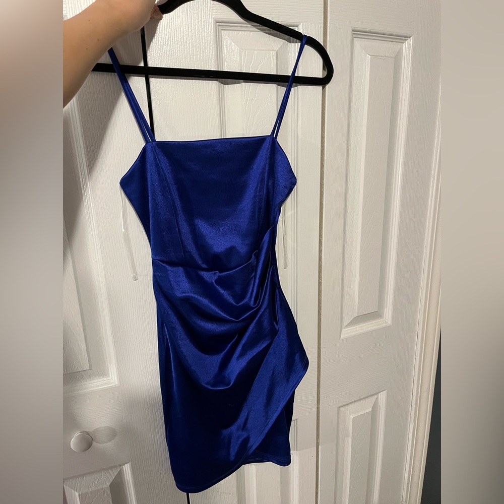 Windsor Royal Blue mini dress